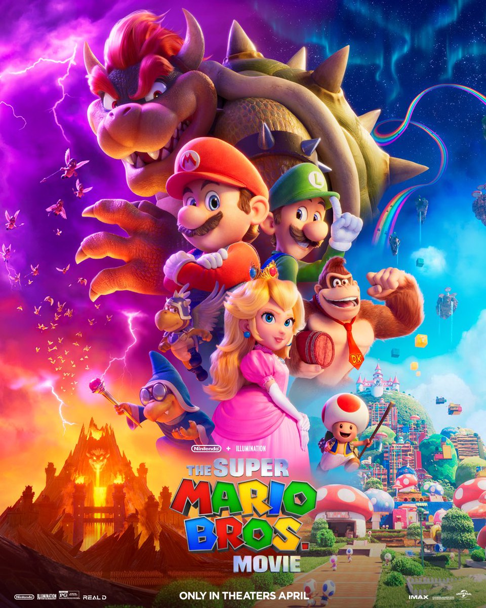 Super Mario Bros. (2023) | Chris Pratt | Illumination 3D Animated Movie