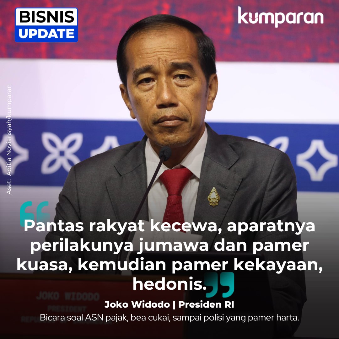 Jokowi Murka, PNS Diminta Setop Pamer Harta di Media Sosial