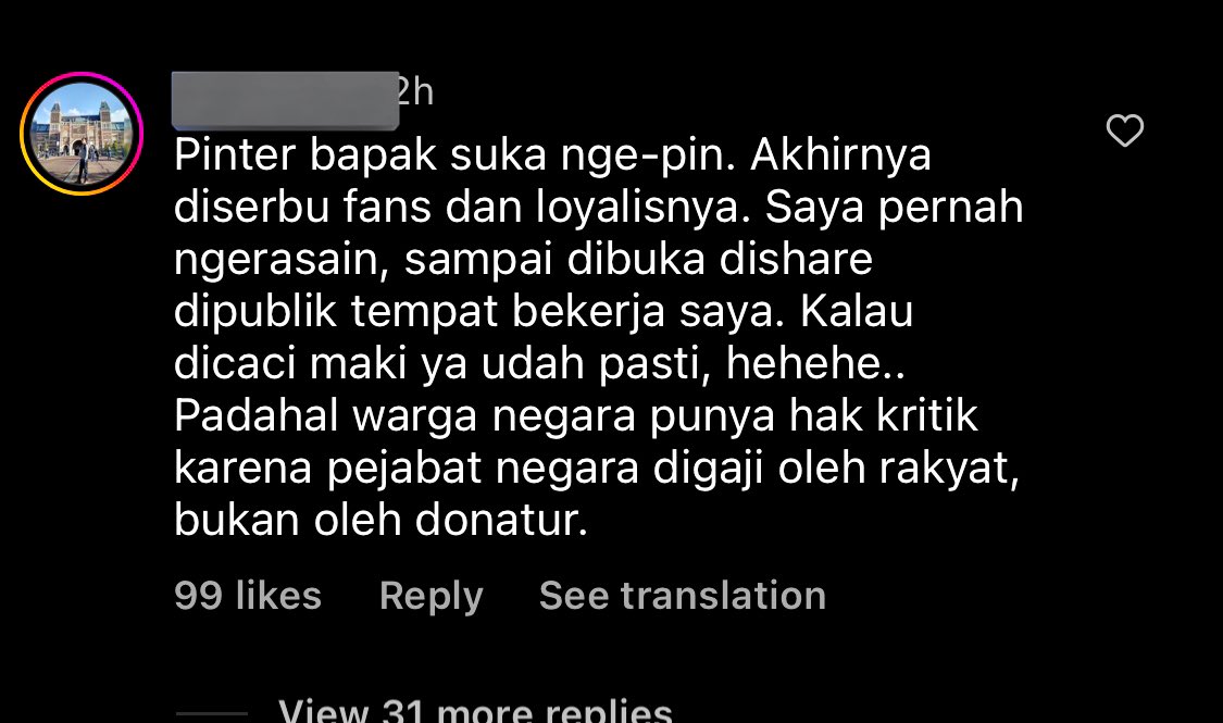 Jangan Pernah Kritik Ridwan Kamil, jika Nggak Siap dengan Konsekuensinya