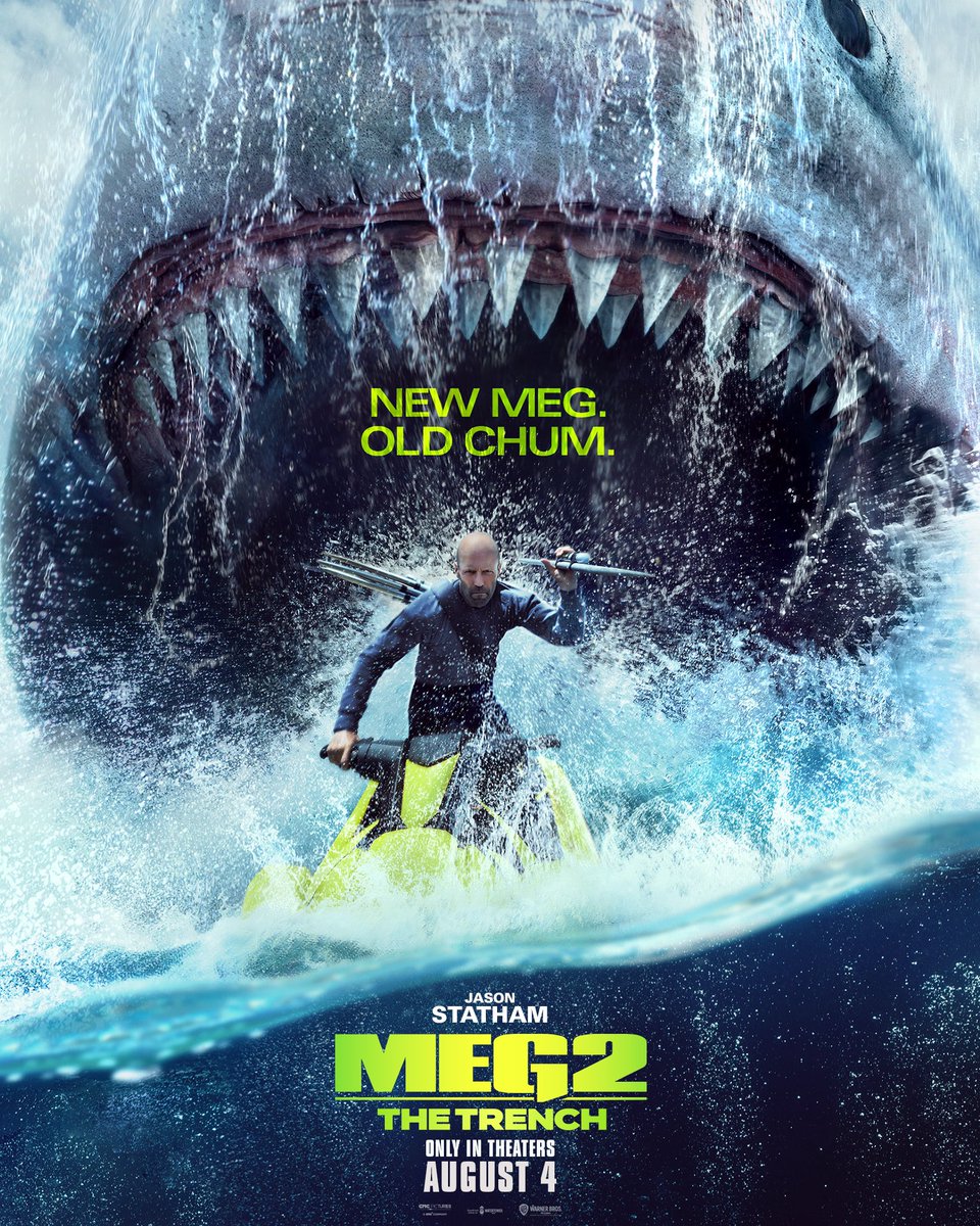 Meg 2: The Trench (2023) | Jason Statham