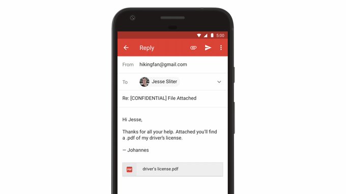 Gmail Resmi Rilis Fitur Terbarunyaa, Confidential Mode 