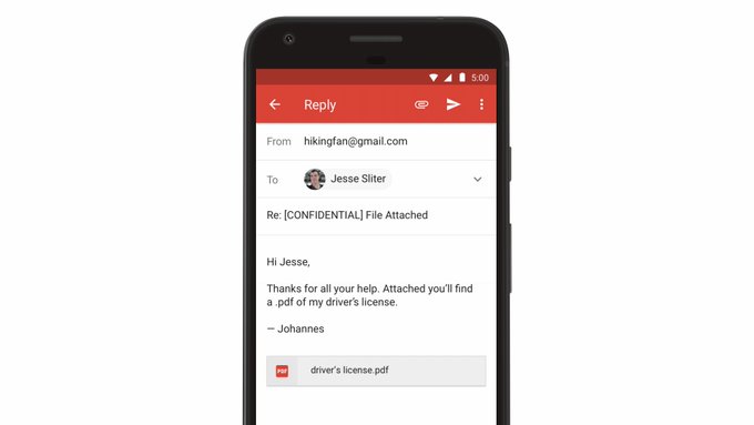 Gmail Resmi Rilis Fitur Terbarunyaa, Confidential Mode 