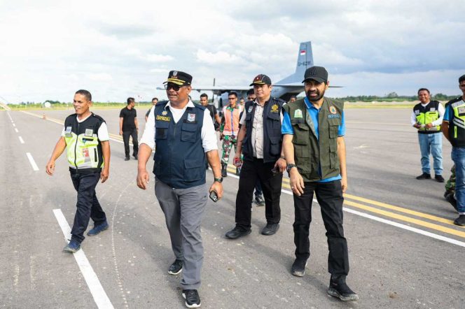 Putus Asa, Warga Aceh Tengah Buat Helipad Mandiri Berharap Helikopter Mendarat