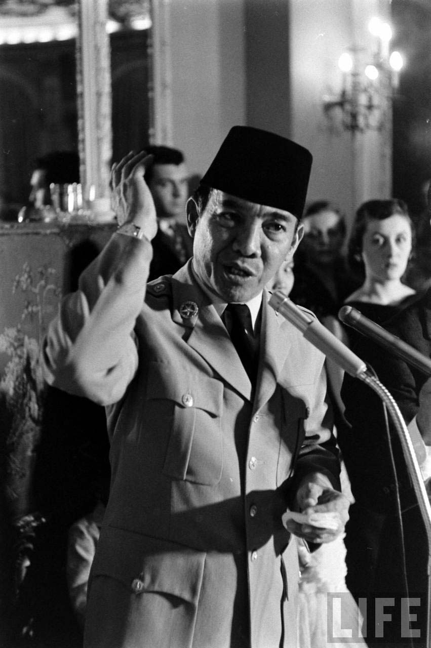Lion Podium, sikap Soekarno yang harus diterapkan anak bangsa.