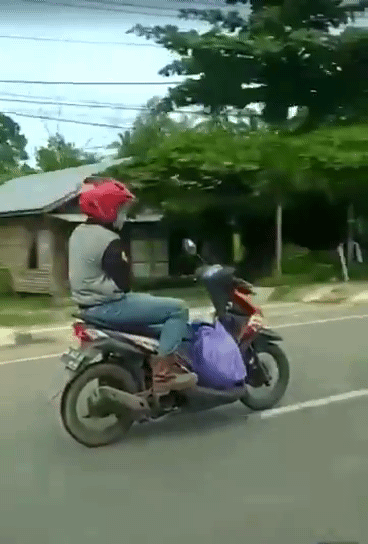 Autopilot Gan, Sepeda Motornya Tanpa Pengemudi! Elon Musk Minder Melihat Ini!