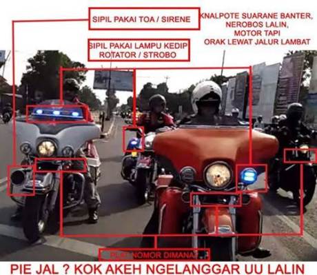 Kumpulan Meme Warga Hadang Moge Arogan di Jogja