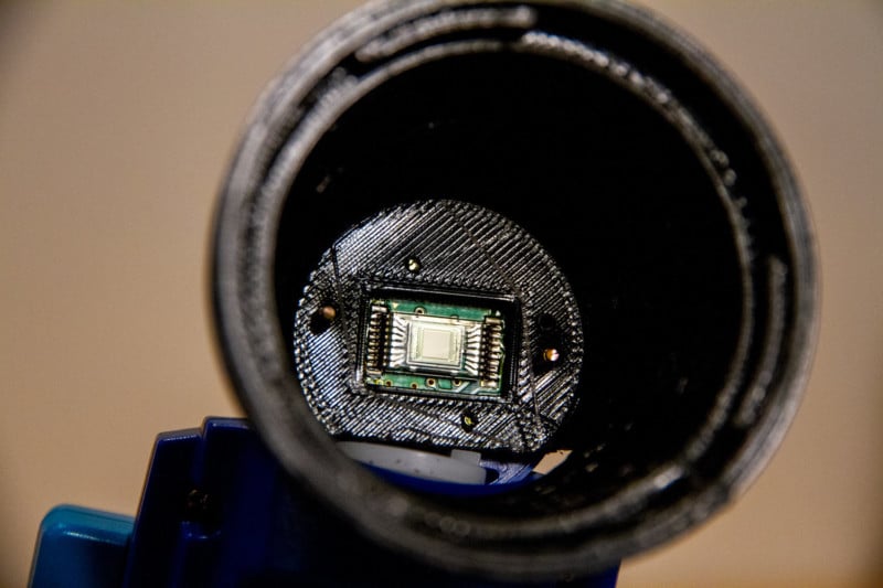 Gila Next Level, acesories game boy kamera, di pasangkan dengan lensa tele DSLR