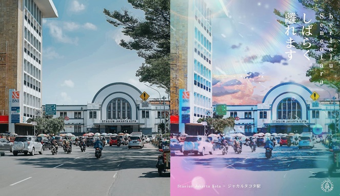 Jakarta versi anime keren juga