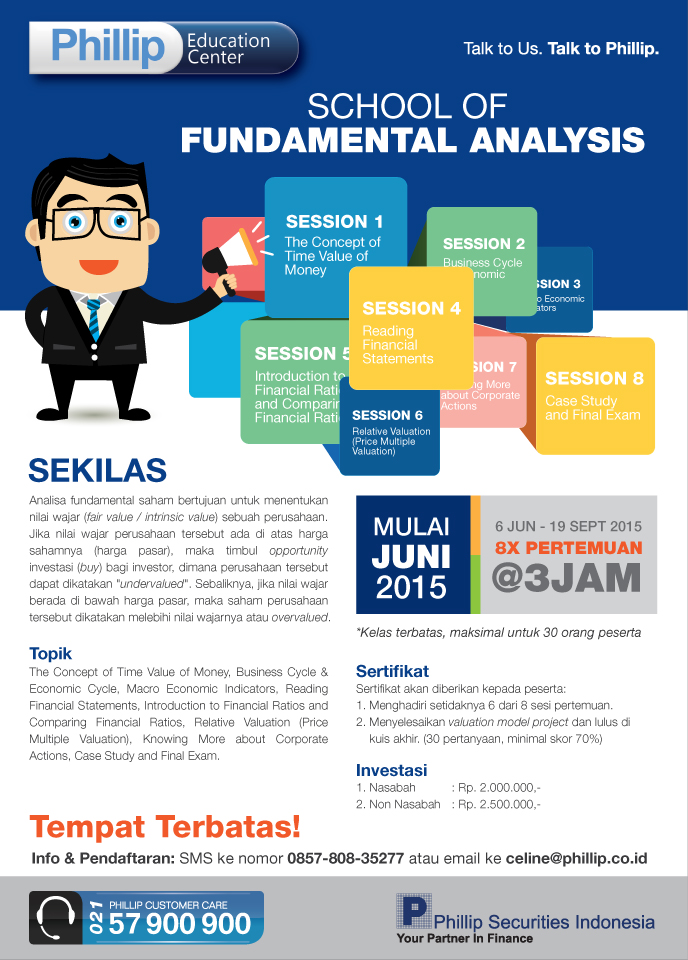 Phillip Securities Indonesia adakan Sekolah Analisa Fundamental