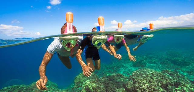 12 Reaksi Orang Saat Pertama Kali Snorkeling