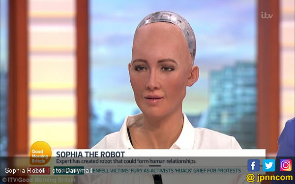 Sophia, Robot Cantik Yang Dapat Status Kewarganegaraan