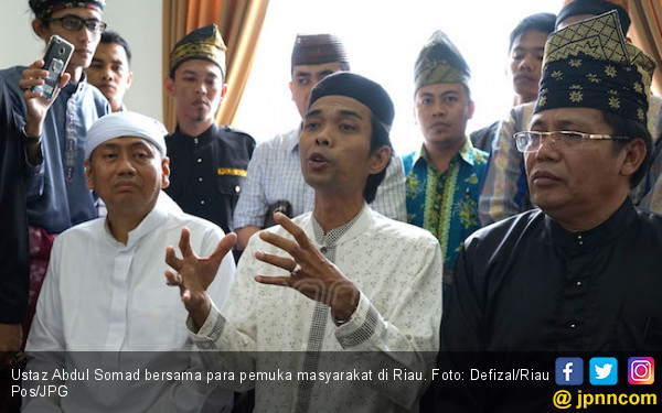 Kasus Ustaz Abdul Somad, Arya Ancam Laporkan Balik LE