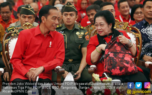 Bu Mega Ogah Sombong, tapi Pak Jokowi Tetap Petugas Partai