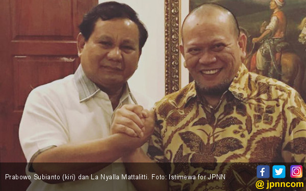 La Nyalla : Bodoh Saya Kalau Masih Dukung Prabowo di Pilpres