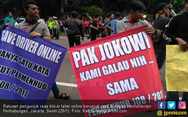 Pengamat Heran Sopir Taksi Online Ogah Diatur