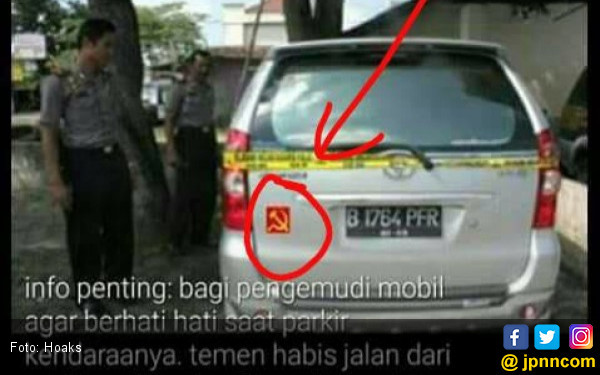 mobil-ditempeli-stiker-palu-arit-jangan-sebarkan