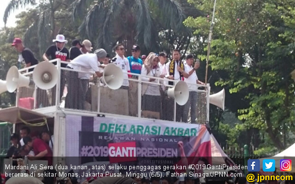 Ketua DPP PKS, Mardani: Jangan Takut Suarakan #2019GantiPresiden