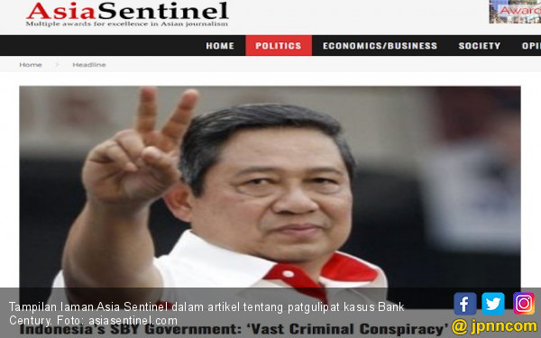 Artikel 'Konspirasi Kejahatan Besar' Era SBY Menghilang