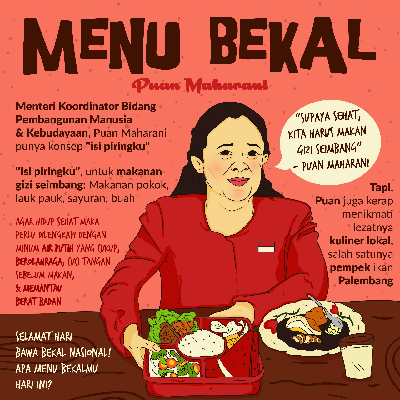 Ingat Pesan Mbak Puan, Jangan Malu Bawa Bekal dari Rumah