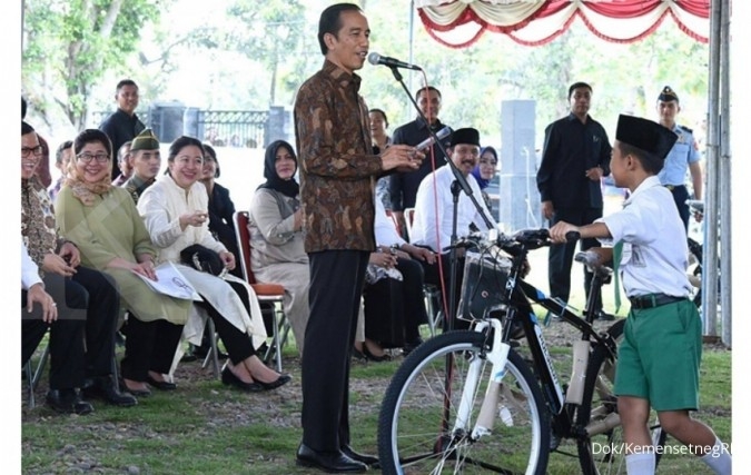 Ini Lho Pesan di Balik 'Kuis Sepeda' Presiden Jokowi 