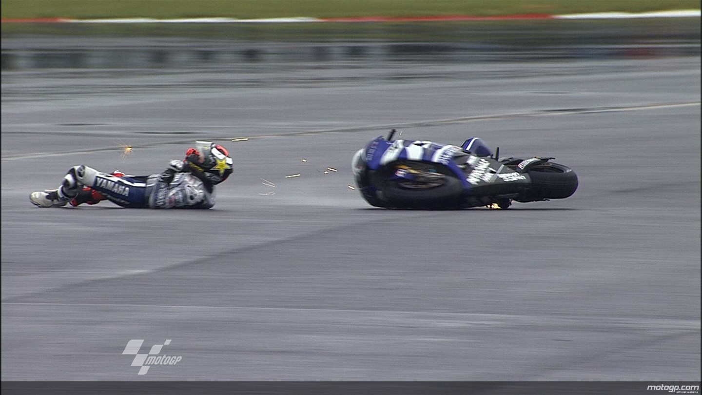 *****Motorcycle Racing Crash Moment*****