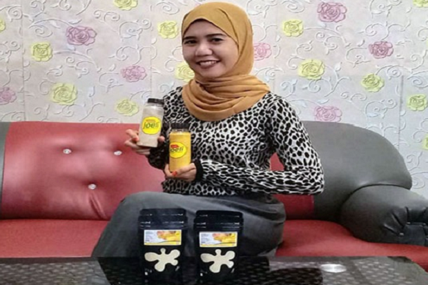 UKM Bandrek dan Kunyit Asam Joeli dari Batubara Jejaki Pasar Moderen