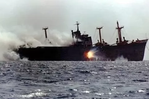 Kapal Kargo Milik Jepang Dihantam Rudal di Lepas Pantai Ukraina