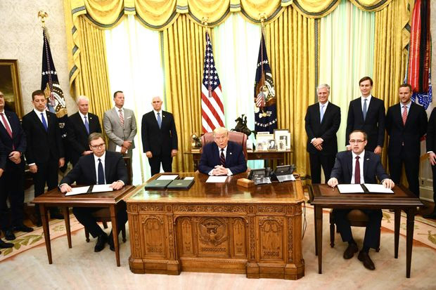 trump--damaikan--serbia-kosovo-dukungan-untuk-israel-syaratnya