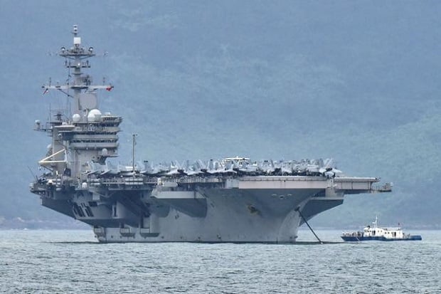 Kapal Induk AS Masuk Laut China Selatan, Tantang China untuk Menembaknya?