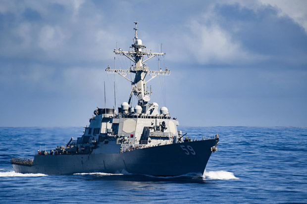Tantang China di LCS, Kapal Perang AS Berlayar Dekat Kepulauan Spratly