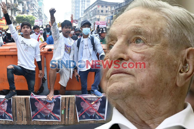 Junta Myanmar Curigai Yayasan Soros Danai Kelompok Anti Kudeta