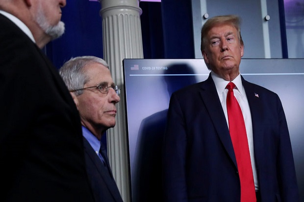 Yakin COVID-19 Bocor dari Lab Wuhan, Trump Tuntut China Rp142,9 Kuadriliun