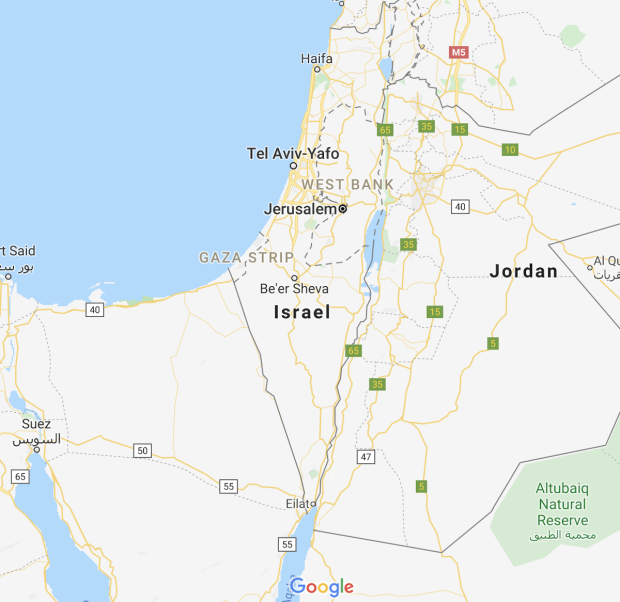 Google &amp; Apple Kompak Buang Peta Palestina