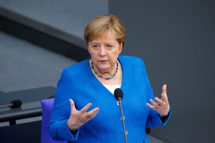 Merkel Bela Kesepakatan Gas Rusia yang Sangat Rasional