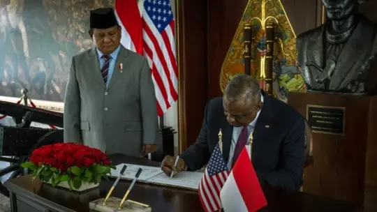 Indonesia Campakkan Pernyataan Bersama Pentagon tentang China dan Rusia