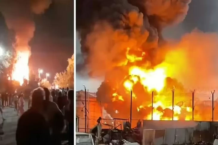 Rusia dan Ukraina Saling Serang, Depot Minyak Laut Hitam Terbakar Hebat