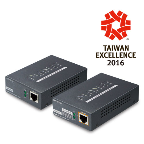 Solusi Long Reach PoE over UTP Extender : PLANET LRP-101U-KIT