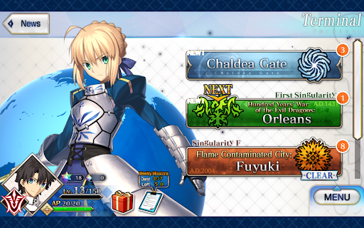 Fate Grand/Order, Game Strategi, Story yang asik, dan banyak Waifu didalamnya.