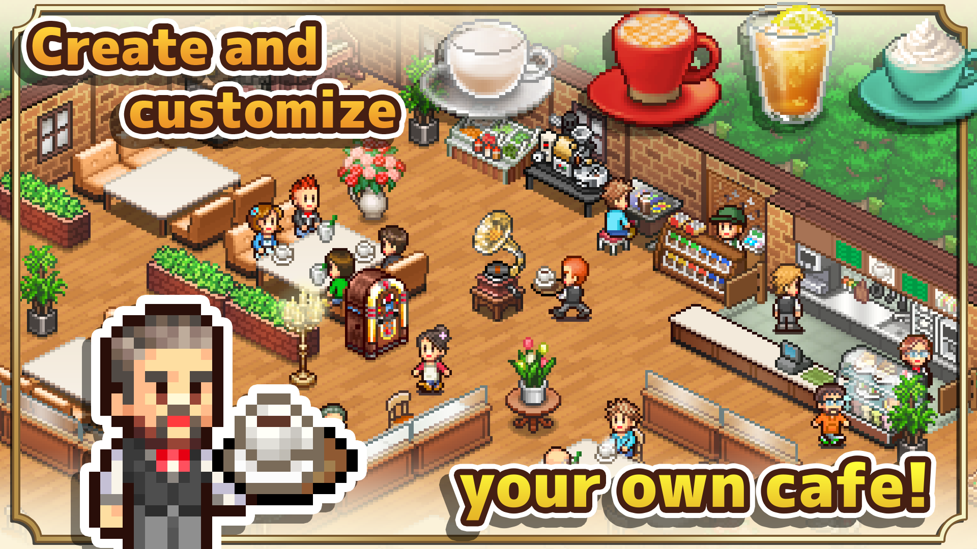 Cafe Master Story: Game Mobile Simulasi Kafe Terbaru dari Kairosoft!