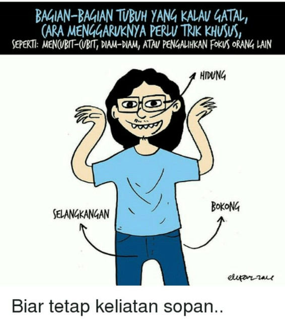 Jangan salah mengatasi gatal selangkangan ヾ(〃^∇^)ノ