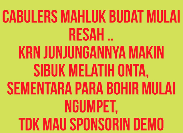 Meme Politik Lucu untuk disebar