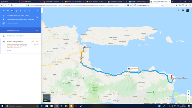 Jalan-Jalan Darat Baluran-Bali