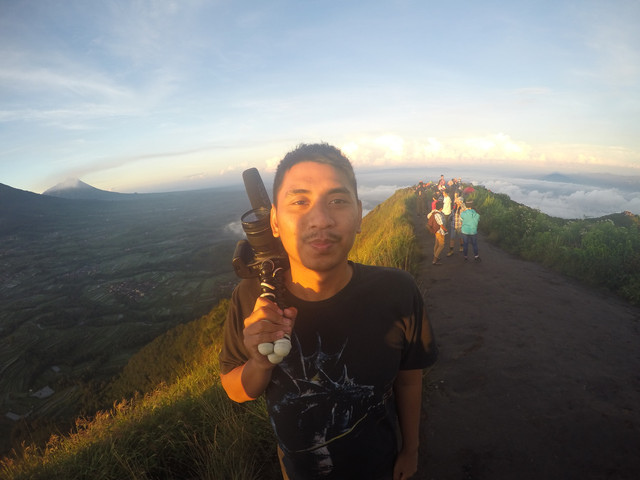 Muncak Gunung Andong, Magelang, Jawa Tengah