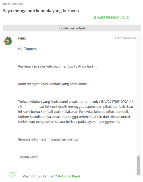 HATI-HATI TOKOPEDIA tidak mengikuti Syarat Ketentuan sendiri, SELLER DIRUGIKAN!!