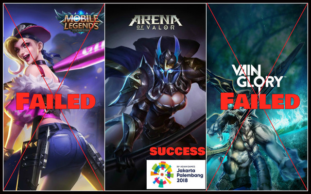 Mobile Legends Gagal Terpilih Menjadi Cabang Asian Games 2018