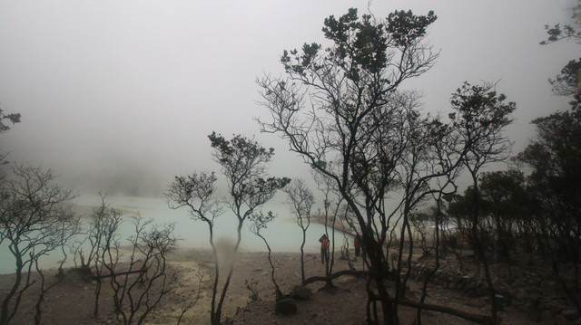 Indahnya Kawah Putih dan Pantai Rancabuaya di Selatan Jawa Barat