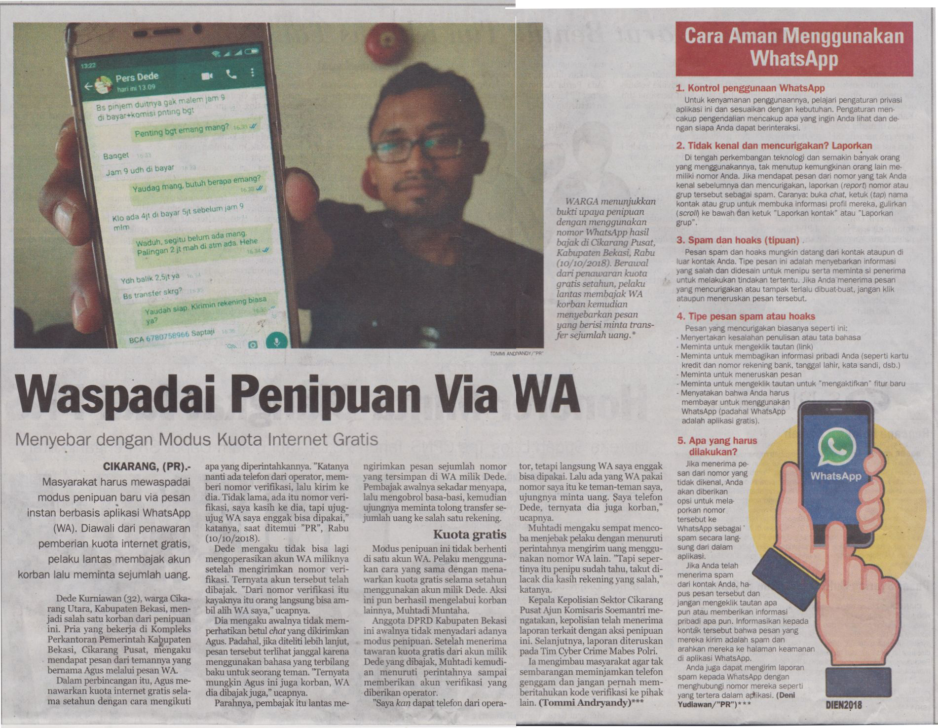 Gratis Tapi Bohong, Fenomena Di Sekitar Kita