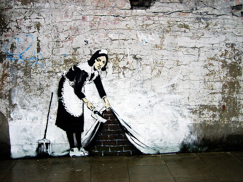 &#9733;&#9733;&#91;Banksy&#93; &#9658; Graffiti yang Gak Ngotorin &#91;++Pict&#93; &#91;akan di Update&#93;&#9733;&#9733;