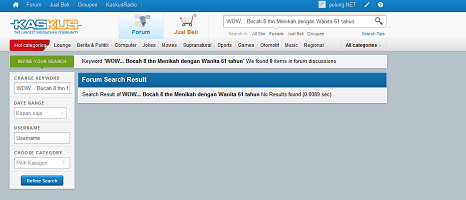 WOW... Bocah 8 thn Menikah dengan Wanita 61 thn