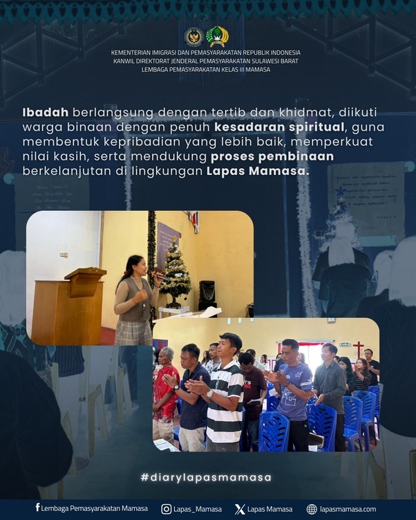 Ibadah Bersama Menjadi Ruang Refleksi dan Penguatan Iman Kristiani